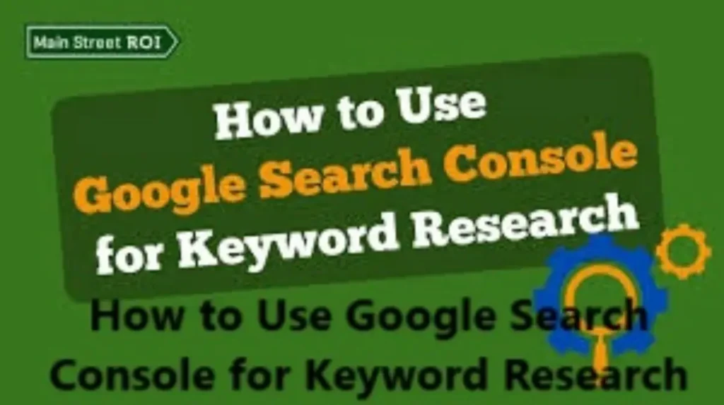 How to Use Google Search Console for Keyword Research