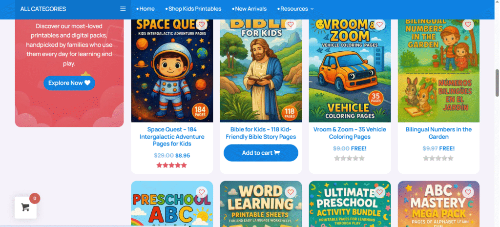 WordPress ready-made store